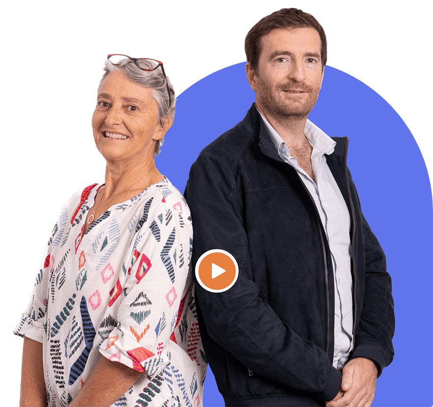 deux employés lien vidéo